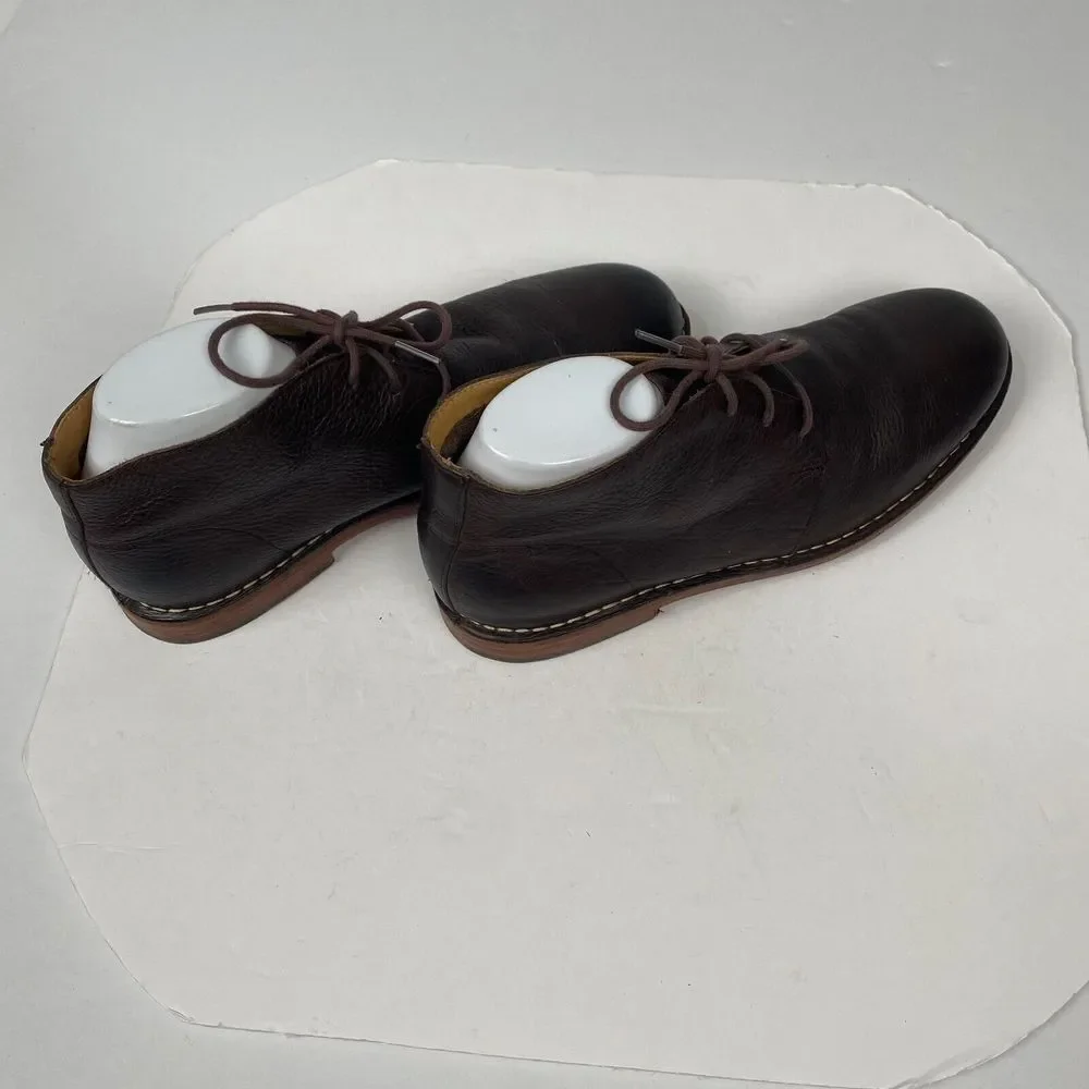 Cole Haan Men's Brown Leather Glenn Chukka Boots Size 12 M‎ Shoes Pre Owned